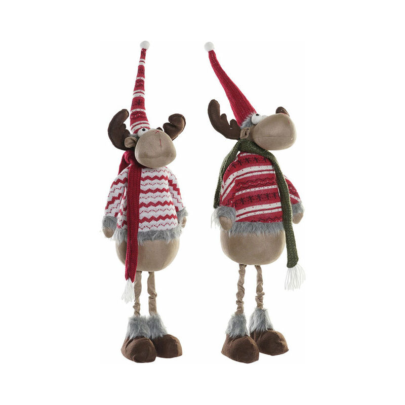 

Adorno Navideño DKD Home Decor Poliéster Reno (22 x 16 x 80 cm) (2 pcs)