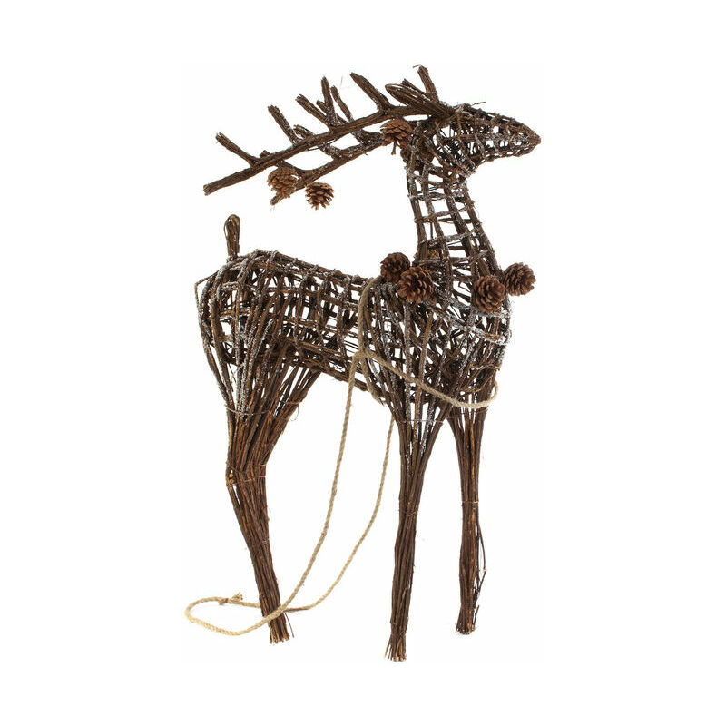 

Adorno Navideño DKD Home Decor Reno Mimbre (70 x 26 x 115 cm)