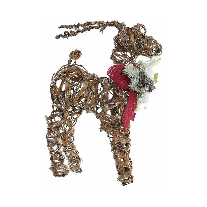 

Adorno Navideño DKD Home Decor Reno Ratán (35 x 18 x 44 cm)