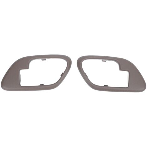 Adorno para pomo de puerta interior 15708079 - 2 piezas en ABS marrón para Chevrolet C/K1500/C3500 1995-2002