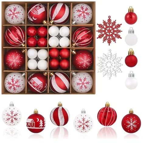 Adornos Esferas De Navidad Decoración 40pcs Para Árbol