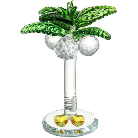 Adornos navideños de cristal decorativos