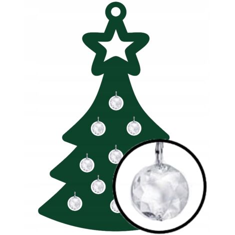 Adornos navideños de cristal GLAMU