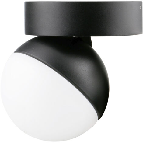 Adosado tilt UKU4 Corte de fase L,C LED COB 7W 881lm(694lm)/913lm(670lm)/954lm(707lm) CRI90 2700K/3000K/4000K 150º Negro