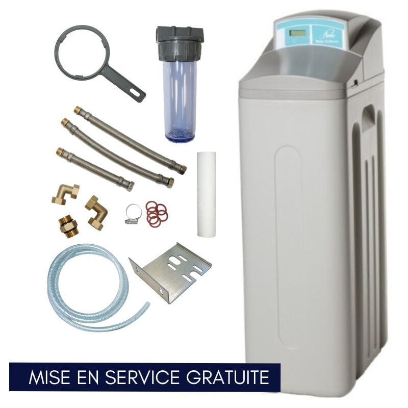 Adoucisseur d'eau Apic zetes 22L avec Accessoires + Mise en Service Gratuite