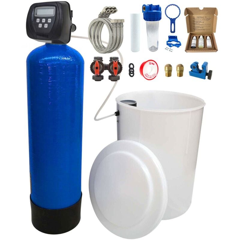Adoucisseur D'eau Bi Bloc 75l Clack Ws100v Complet