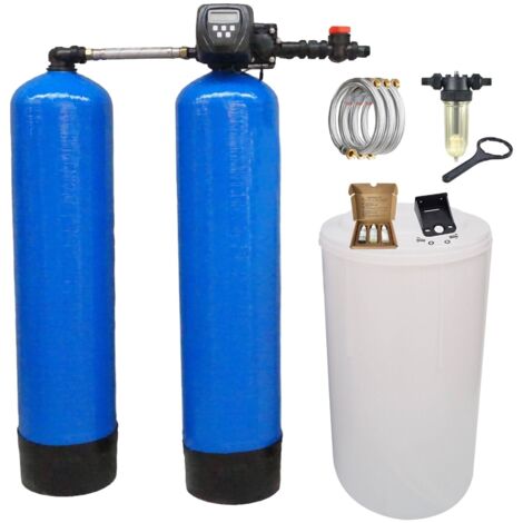 Adoucisseur D'eau Duplex 2x100l Clack Ws1tt Complet
