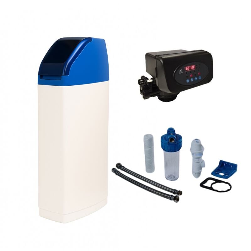 Orion - Adoucisseur d'eau Pentair Elégant 20L - Vanne Keramis - avec kit d'installation et mise en service