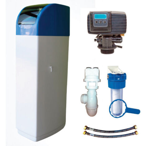 Adoucisseur Pentair 30 L Vanne Fleck 5600 SXT complet avec kit d'installation et mise en service