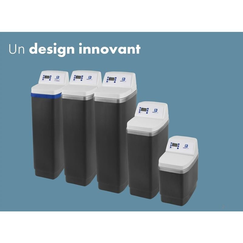 North Star - Adoucisseurs résidentiels - Adoucisseur monobloc - 17 litres de résine - Version plus - Hauteur : 106 ,7 cm - Profondeur : 48 cm