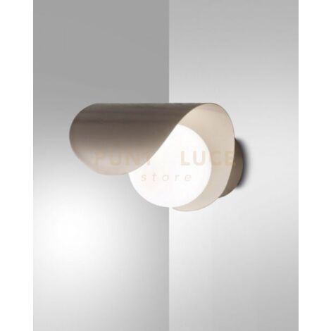 ADRIA APPLIQUE ORO OPACO A LED 3000K - 6W - 540 lm ORIENTABILE IP20 IN METALLO E VETRO