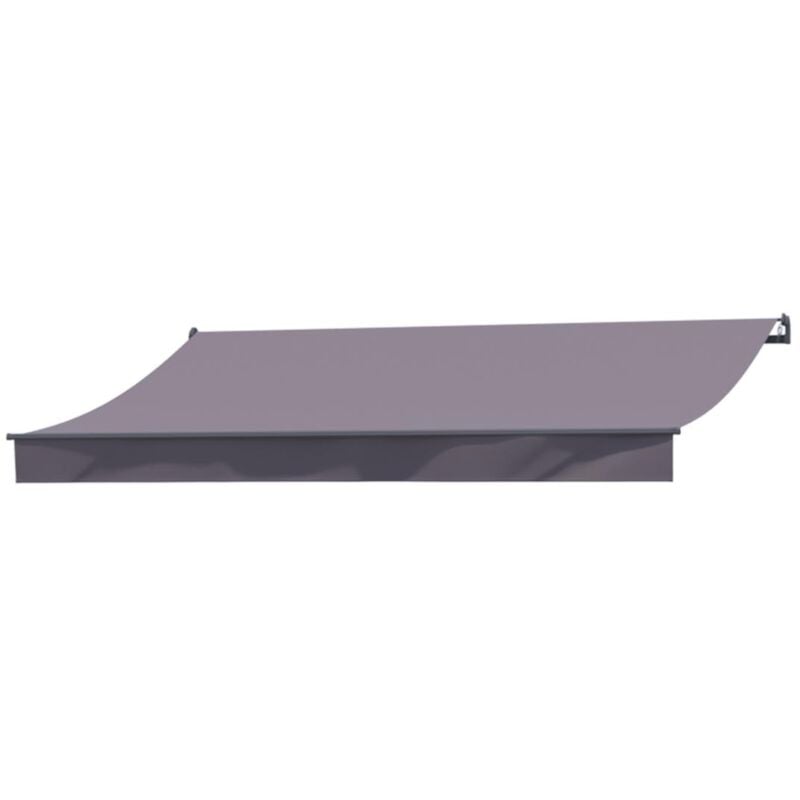 Concept-usine - Adro - Store banne manuel 4x3m taupe polyester