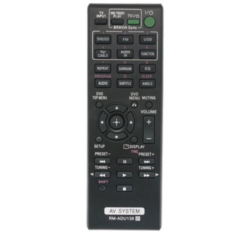 Adu138 Replace Remote Control Fits For AV System DAV-TZ145 HBD-TZ140 HBD-TZ145