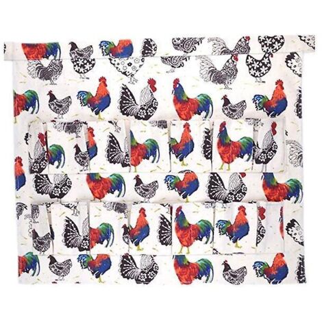 (adulte - Unisexe) Tablier De Ramassage D'ufs Pour Poules, Canards, Oies, Ufs Mnagers Pour Les Fermes, Les Cuisines Et Les Lieux De Travail.