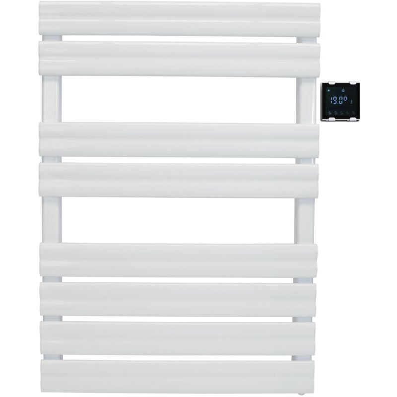 Purline - Sèche-serviettes blanc commande sans fil 500W