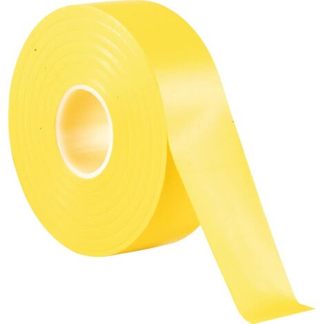 Advance AT7 25mm x 33m Yellow PVC Insulating Tape