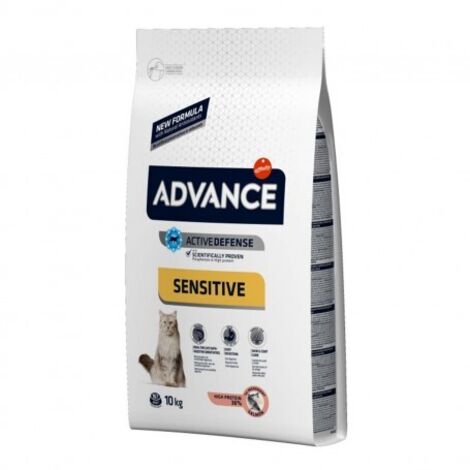 ADVANCE CAT ADULT SALMON SENSITIVE 10 KG.
