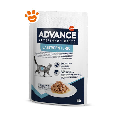 Advance Cat Veterinary Diets Gastroenteric  - Advance Cat Veterinary Diets Gastroenteric - Bustina Da 85 Gr
