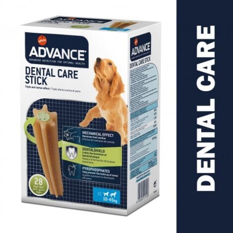 Advance Deltal Care Stick Medium / Maxi - Ayuda al Cuidado Dental de Perros Medium y Maxi - 28 Ud