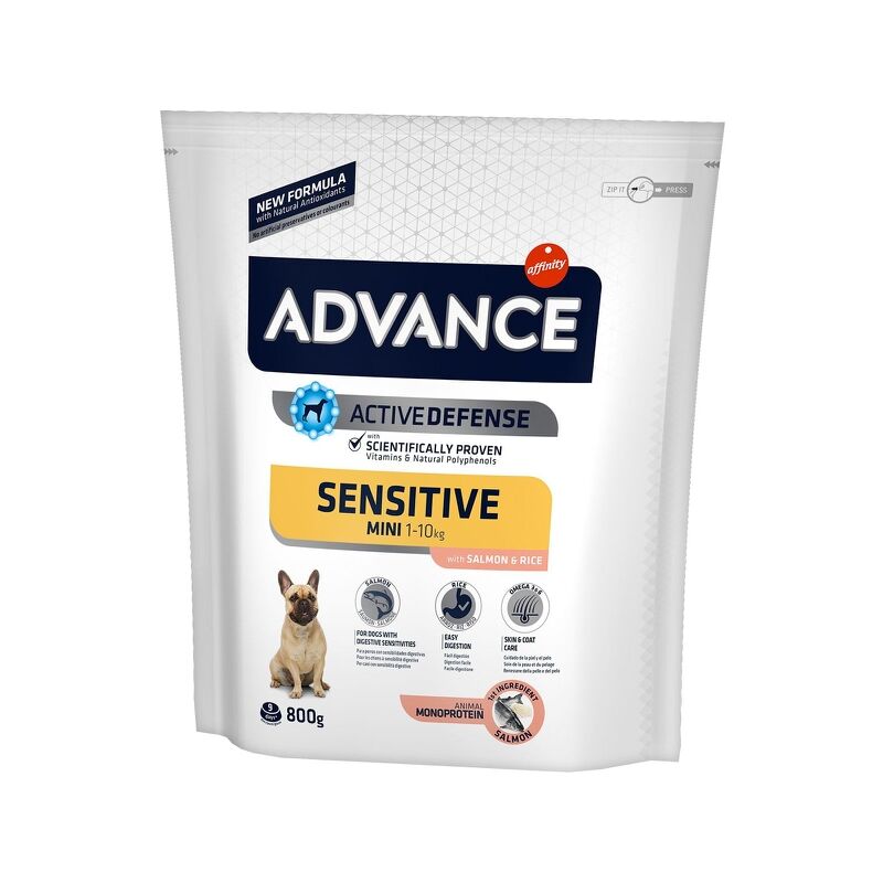 

Canine Adult Mini Sensitive Salmon 800Gr - Advance