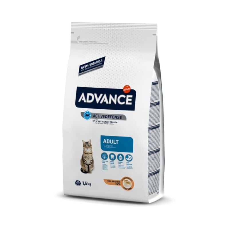 

ADVANCE GATO ADULT POLLO Y ARROZ - 0.4 Kilos