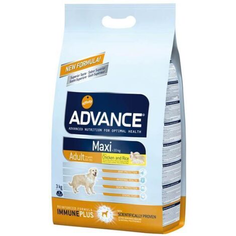 ADVANCE MAXI ADULT POLLO Y ARROZ 14KG
