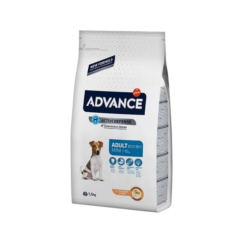 

Canine Adult Mini Pollo Arroz 1,5Kg - Advance