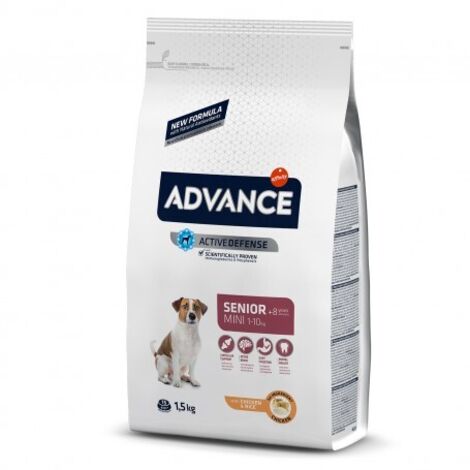 Advance Vitality Senior Mini +8 para Perros