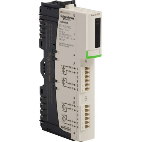 Advantys STB - kit d'entrées analogiques standard - +/-10V - 4 E - 15 bits+signe (STBAVI0300K)