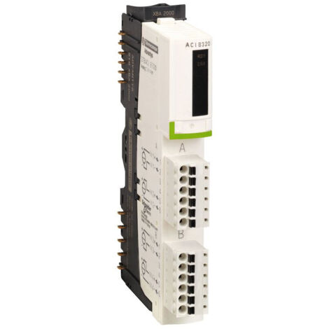 Advantys STB kit d'entrées analogiques standard 4..20mA 4E 15 bits+signe SCHNEIDER STBACI8320K