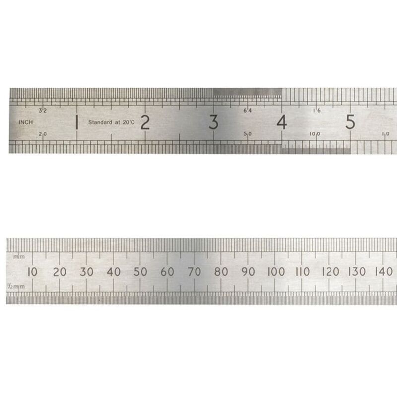 TBC - Advent asr 150 Precision Steel Rule 150mm (6in) ADVASR150