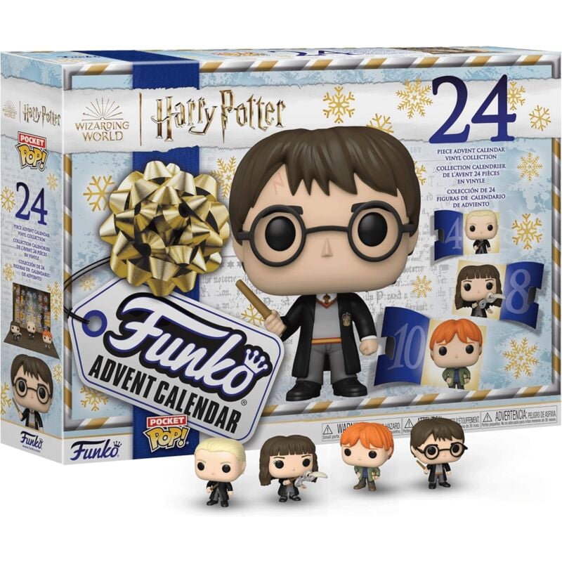 Advent Calendar: Harry Potter - Rubeus Hagrid- Calendrier de L'avent - 24 Jours de Surprise - Mini-figurine en Vinyle à Collectionners - Boîte
