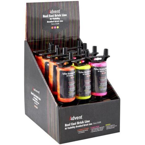 Advent Reel Eazi Brick Line Display Box of 12