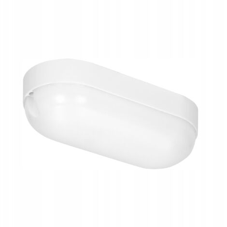 Adviti  Luminaire LED Oval 12W - IP65 - 4000K - Étanche et Énergétiquement Efficace - 1080lm
