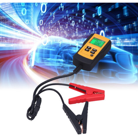 AE300 LCD-Batterieanalysator 12V Kfz-System – Zerstörungsfreie Prüfung von Kapazität, Kaltstartstrom, Widerstand und Spannung mit Sonarsignal