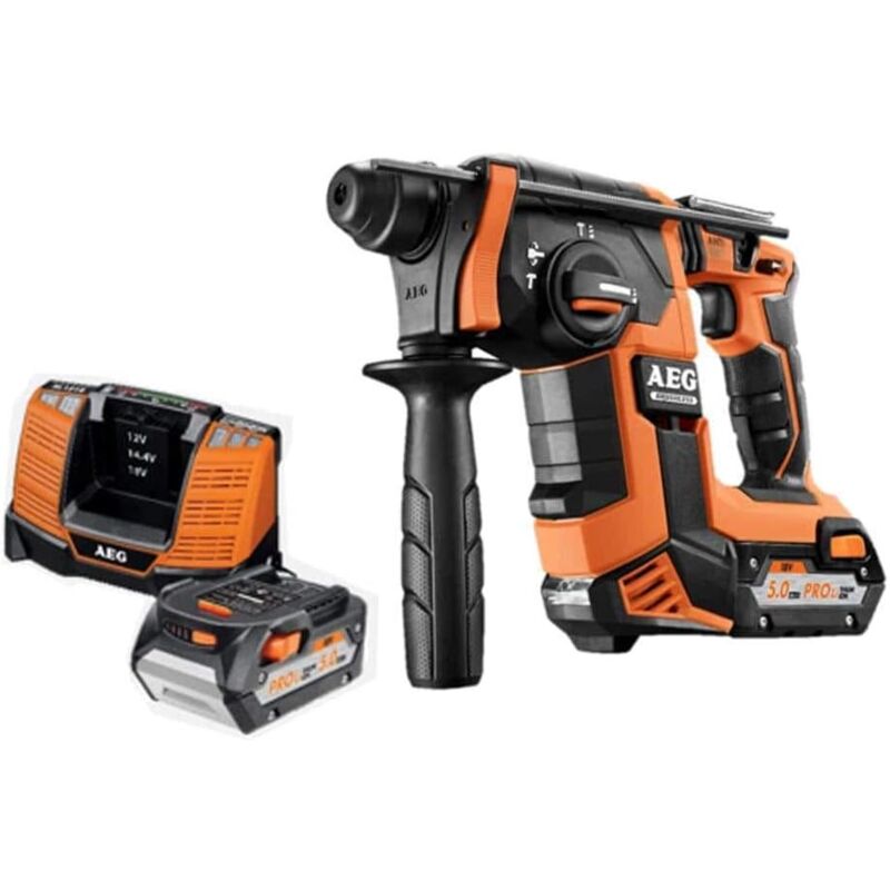 AEG - bbh 18BL Marteau Rotatif sans Balais sdc-plus