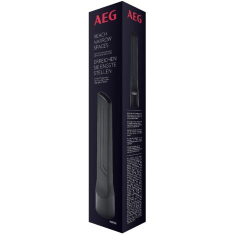 AEG AZE133 - Bocchetta a lancia (27 cm di lunghezza, aspirapolvere, per punti difficili da raggiungere, fughe e fessure, per uso domestico e auto, universale, adatto per aspirapolvere con tubo ovale