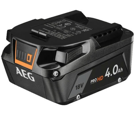 AEG - Batterie Pro lithium 18 Volts 4 -0 Ah - technologie HIGH DEMAND. - L1840SHD