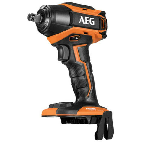 AEG – Boulonneuse à choc 18V Brushless – Couple max 300 Nm – Vitesse 0-3000 tr/min – Poignée Soft Grip pour confort prolongé - BSS18C12ZB6-0