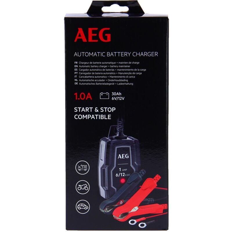 Chargeur de batterie 1A 12V - AEG