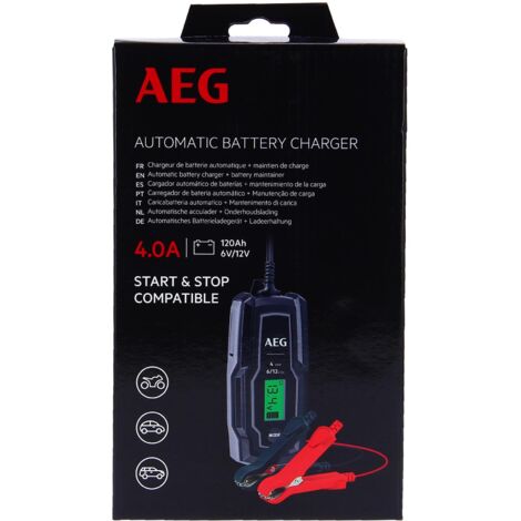 AEG Chargeur de batterie 4A 12V