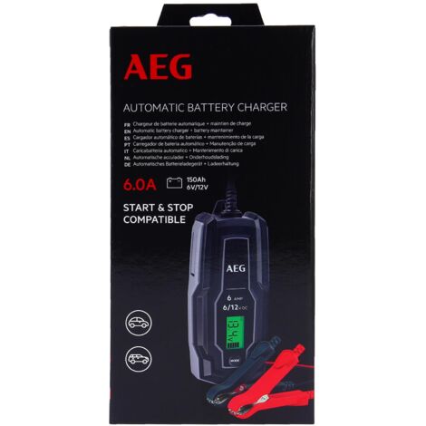 AEG Chargeur de batterie 6A 12V