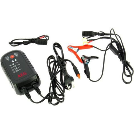 AEG Chargeur de batterie multicolore 4A 6V-12V