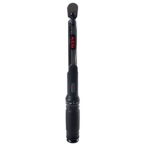 AEG – Clé dynamométrique 1/2' 21-119 Nm – Acier chrome-vanadium – Conception ergonomique pour usage prolongé – Coffret de rangement inclus - 119Nm