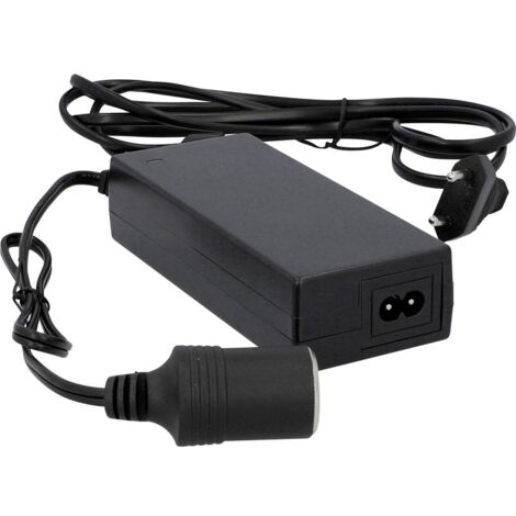 AEG – Convertisseur de tension 10698 72 W 12 V 6 A – Tension d'entrée 230 V – Câble 2,3 m pour appareils allume-cigare