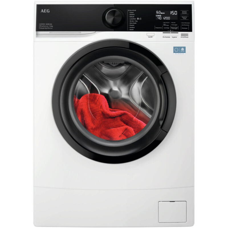 AEG L6SE26A lavatrice Caricamento frontale 6 kg 1200 Giri/min Bianco