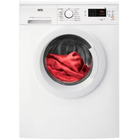 Aeg LFA5I82WRE - Lavadora Carga Frontal 8 Kg 1200 Rpm A Blanco Con Tapa Desmontable
