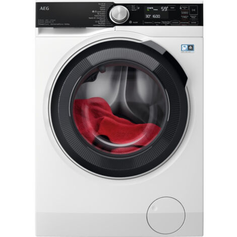 AEG LWR8T166YAB lavasciuga Libera installazione Caricamento frontale Bianco D
