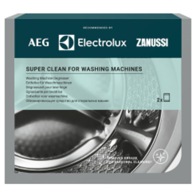 Electrolux M2WCP050 Super Deep Clean Degreaser for Washing Machines - 2 Bags