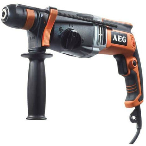 AEG – Perforateur burineur électrique 1010W – Force de frappe 2.8J – SDS-Plus pour béton et matériaux fragiles – Changement rapide avec système FIXTEC